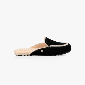 Ugg Lane Slip-On Loafer Women Flats Black (6935JPXIE)